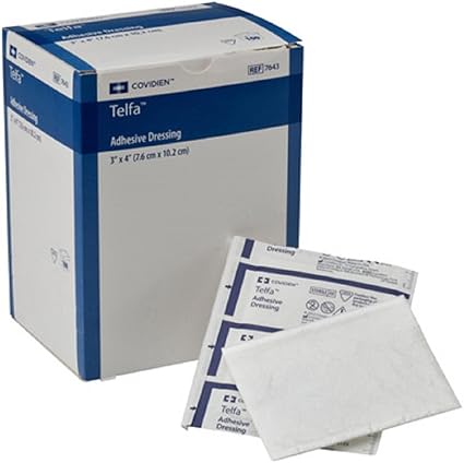 Amazon Com Telfa Non Adherent Dressing 3 X4 Box 100 Health Personal Care