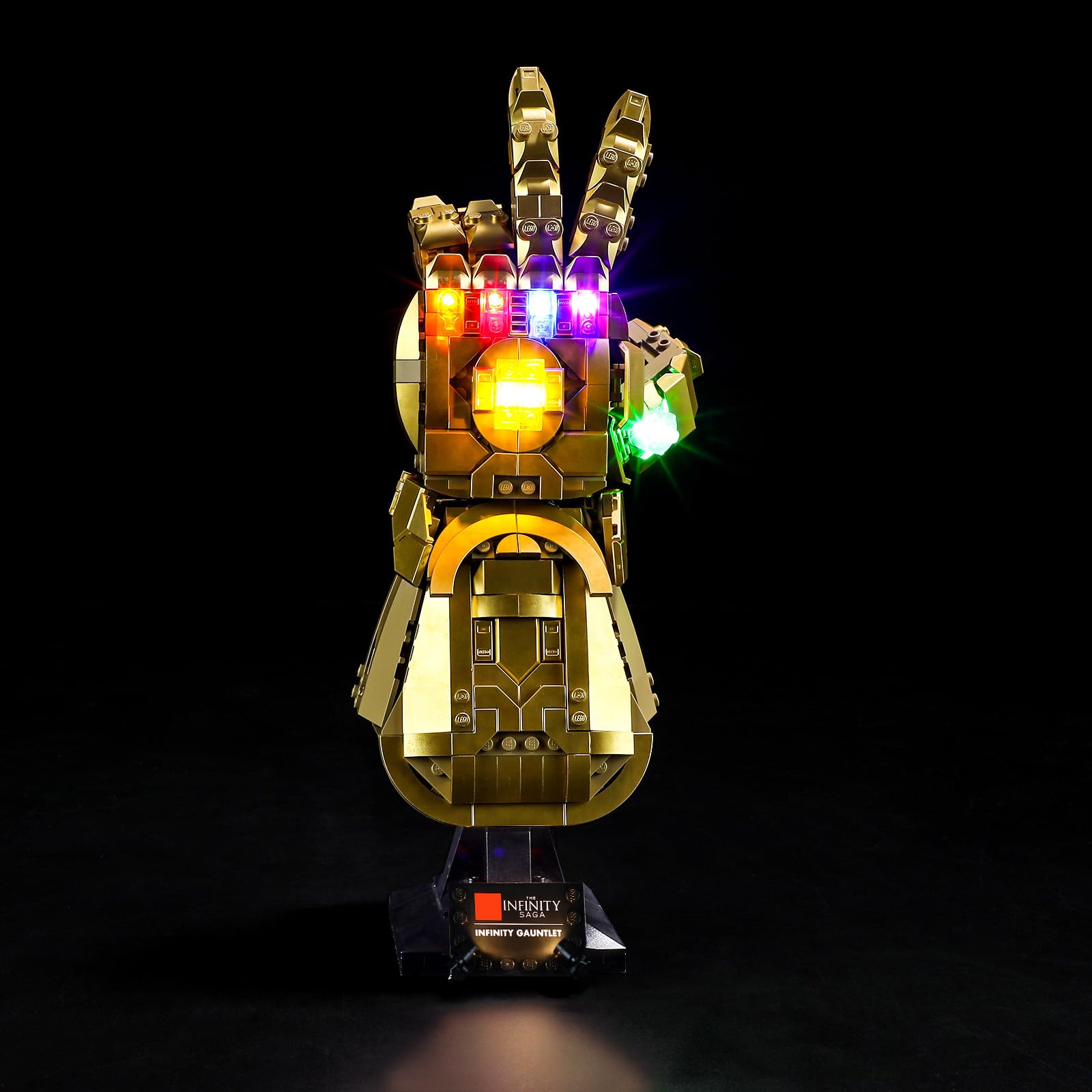 BRIKSMAX Led Lighting Kit for LEGO Marvel Infinity Gauntlet - Compatible with Lego 76191 Building Blocks Model- Not Include the Lego Set