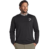 PUMA mens Cloudspun Patch Crewneck