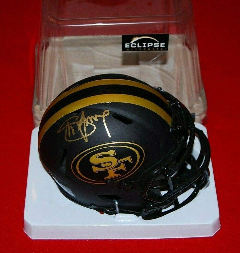 steve young autographed helmet