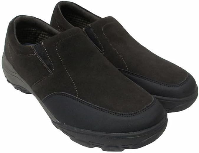 Weatherproof Vintage Men's Casual Slip On Shoe (11, Brown Suede) Loafers & SlipOns