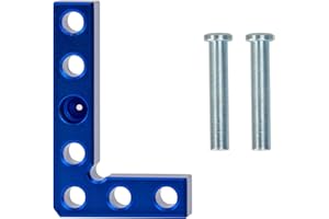 Eiahonen Mini Small Square Center Finder Woodworking 90 Degree Precision Measuring Small Square Tool, Center Finder Woodworking Machinist Square Gauge Mini Layout Marking Tool