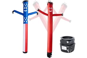 VEVOR Inflatable Tube Man with Blower, 8 ft Tall, Wacky Waving Wind Flying Inflatable Dancing Tube Guy with 1/15 HP IPX3 Wate
