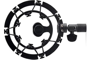 Auphonix Shock Mount for Yeti X, Yeti Nano, Yeti Snowball, and Other mics with 5/8 Mount