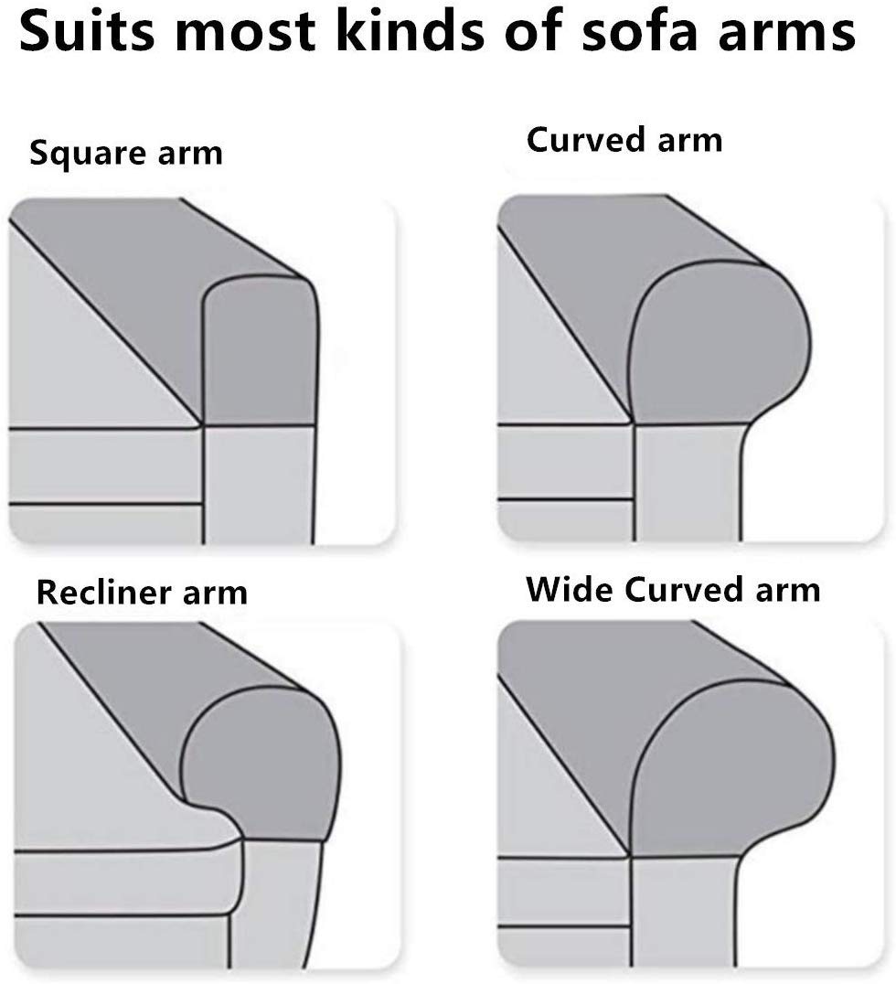 Maibtkey Arm Rest Covers Set Pack Of 2 Buy Online In India At Desertcart