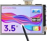 Waveshare 3.5" Resistive Touch Screen LCD for Raspberry Pi HDMI Interface view 1