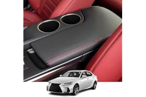 Kakash Custom Interior Accessories for Lexus is 300 is 350 is 500 2014-2016 2017 2018 2019 2020 Leather Center Console Cover 