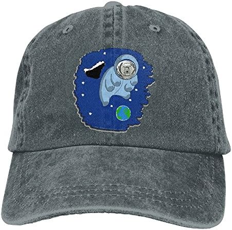 SKXJ0IOAI Astro-tardigrade Infant Unisex Flat Bill Hip Hop Cap Baseball Hat Head-Wear Cotton Snapback Hats Asphalt