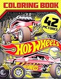 Hot Wheels Coloring Book: Great Book for Cars Lovers