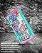 Style4U LG V20 Case, Hawaiian Flower Shock Resistant Studded Rhinestone Crystal Bling Hybrid Armor Case Cover for LG V20 with 1 Stylus [Teal/Hot Pink]