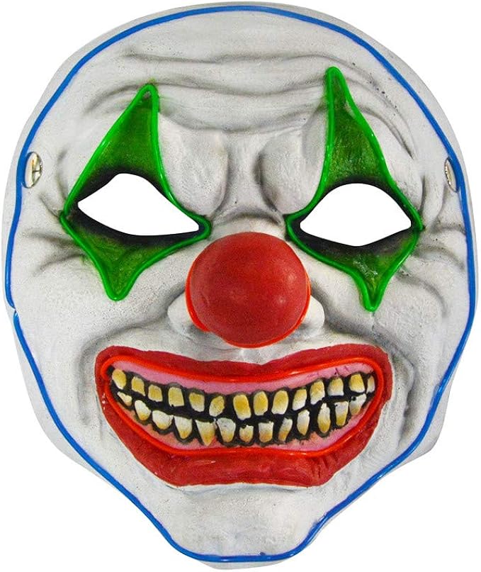 FantasyParty Halloween Creepy Mask Costume Party LED Light