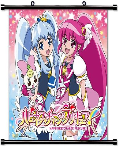 Amazon Com Happiness Charge Precure Anime Fabric Wall Scroll Amazon Com Happiness Charge Precure Anime Fabric Wall Scroll