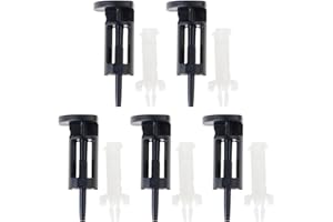 10PCS Mounting Clip Coolers Fan Mount Pin Push Screw Fastener for Socket 775/1150 / 1155/1156 / 1366 CPU Push Screw Buckle Co