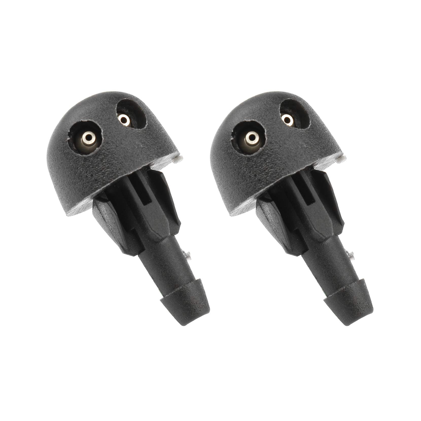Futheda 2Pcs Car Front Windscreen Washer Nozzle Spray Jet Cleaning Tool Replacement Kit