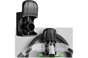 westsaim EV Charger Holder Wall Mount, EV Charging Cable Holder for Electric Vehicle Mobile Connector Organizer, Upgraded Rotatable J1772 Plug Hangers