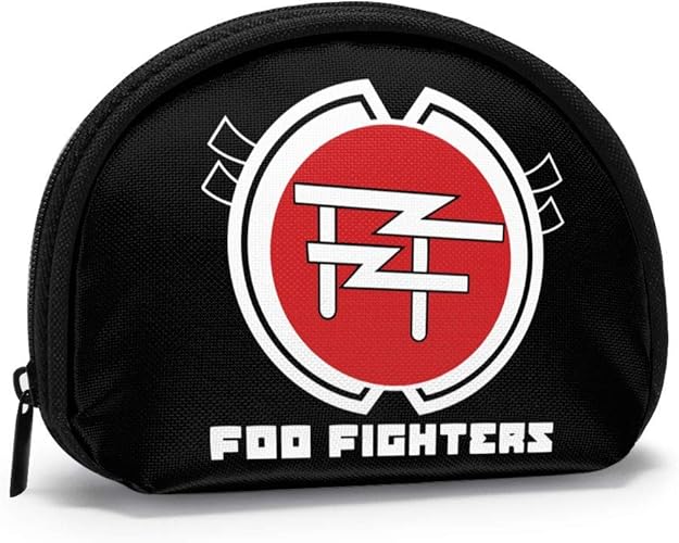 Amazon 小銭入れ Foo Fighters フー ファイターズ ミニ財布 半円 可愛い 殻形 ジッパー 小型 大容量 軽量 コインケース メンズ レディース お誕生日 新年 クリスマス 贈り物 小銭入れ