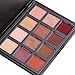 Eyeshadow Makeup Palette, Shimmer + Matte 12 Colors - Highly Pigmented - Nude Warm Natural Eye Shadow Powder Waterproof Eye Shadows Set (12K)