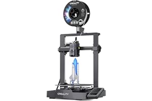 Creality Ender-3 V3 KE 3D Printer, 500 mm/s High-Speed Printing with Auto-Leveling, Sprite Direct Extruder Supports 300℃ Printing, Ultra-Smooth and Stable, 220×220×250 mm Print Volume