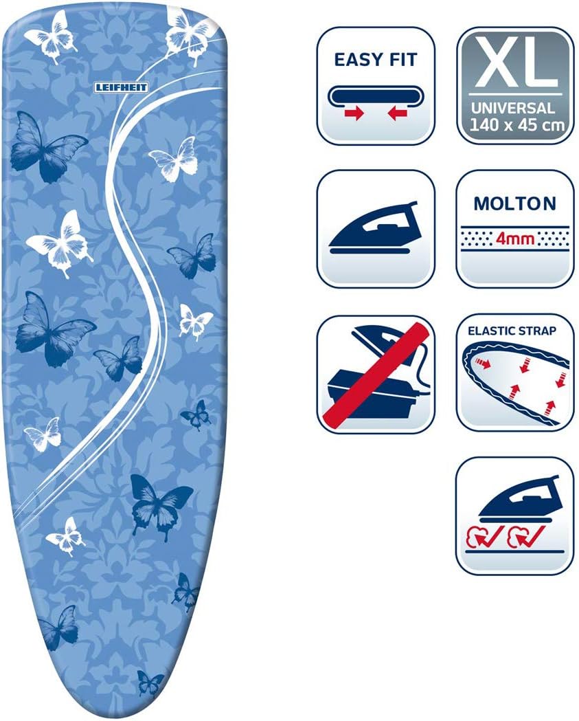 Leifheit 716088, Cover for Ironing Board, 140 x 45cm, Assorted Colors