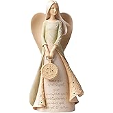Qufoidium Retirement Gifts for Women - 6.5" Elegant Retirement Angel Figurine Set, Ideal for Coworkers, Teacher, Nurse & Friends | Angel Figurines for Women, Retirement Party Decorations