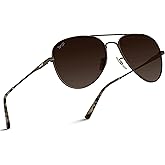 WearMe Pro - Polarized Pilot Style Classic Aviator Sunglasses