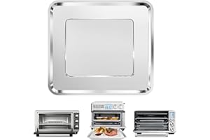 GWY Air Fryer Replacement Tray for Cuisinart TOA-95 Breville BOV900BSS and Black & Decker 8-Slice Air Fryer Oven, 14.5” x 11.