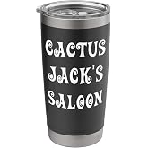 Cactus Jack's Saloon Old West Stainless Steel Insulated Tumbler