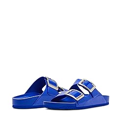 Madden Girl Women's Bodiee Slide Sandal, Cobalt