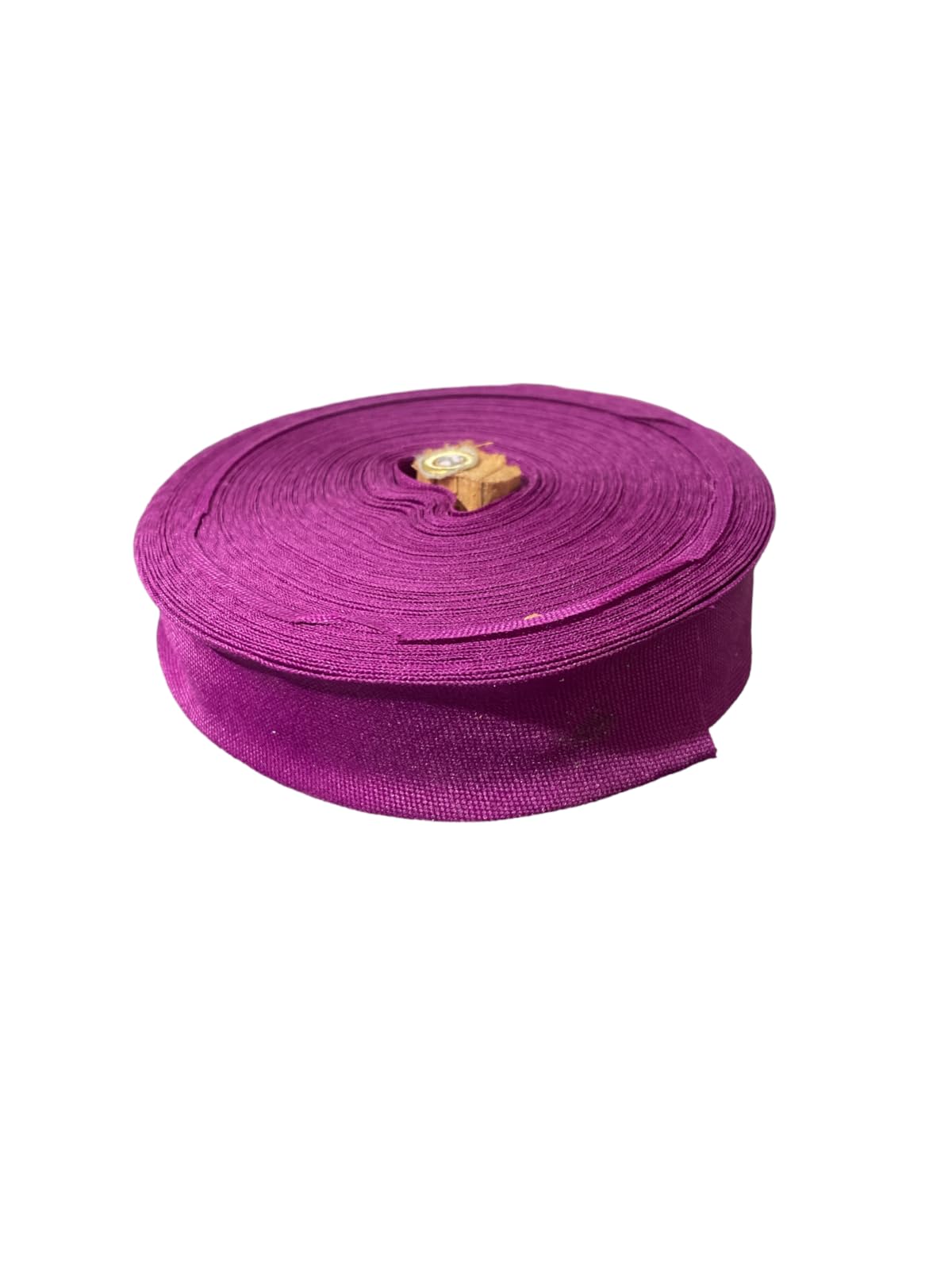 Bias Binding Tape 100% Cotton 5 Meter (Wine, 25mm(25 Meter))
