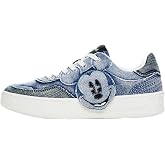 Desigual Women's Shoes 4 Woman Denim Sneakers Low