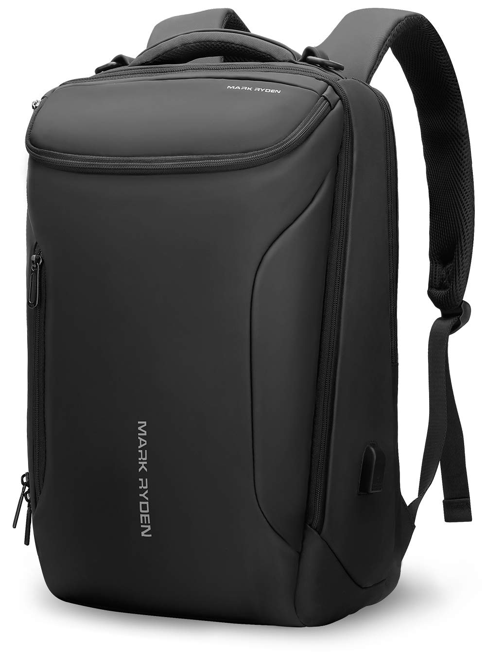 Business Backpack,MARK RYDEN Waterproof laptop Backpack for School Travel Work Flight Fits 17.3 Laptop with USB Port,30L Carry On Luggage