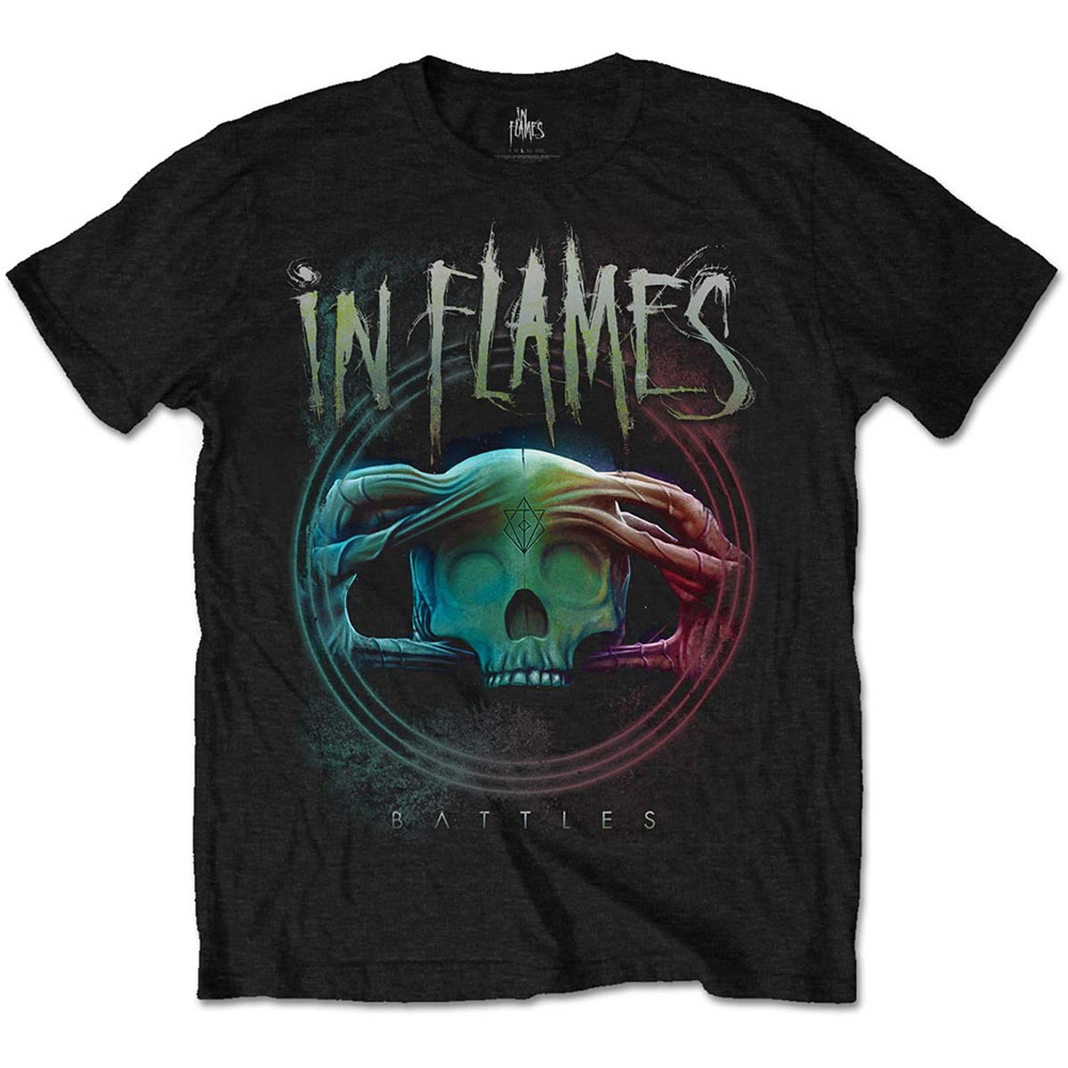 in flames girlie shirt