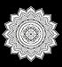 Labhanshi Black White Mandala Tapestry, Indian Hippie Wall Hanging, Bohemian Queen Wall Hanging, Bedspread Beach Tapestry 82x92 inch