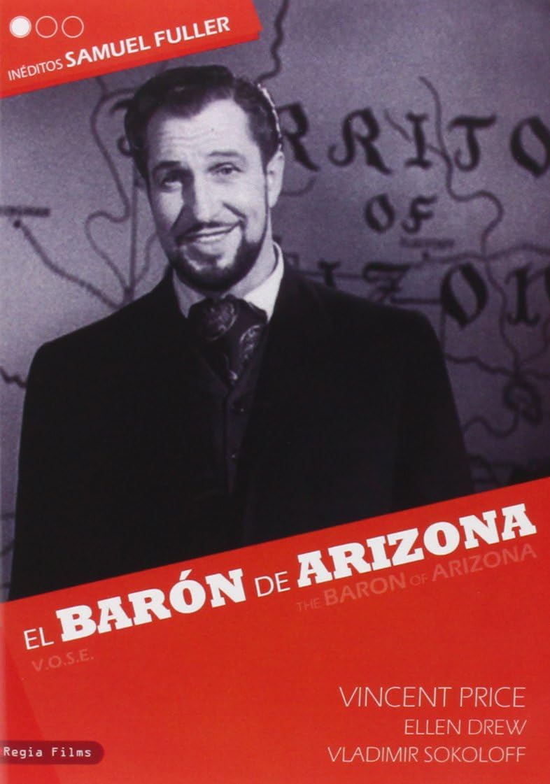 The Baron of Arizona (1950) - Region PAL, plays in English without subtitles