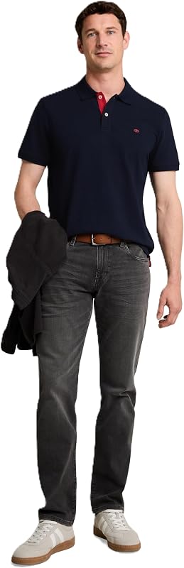 Herren Basic Poloshirt 1016502, 10668 - Sky Captain Blue, XL