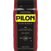 Pilon Gourmet Whole Bean Restaurant Blend Espresso Coffee, 16 Ounce