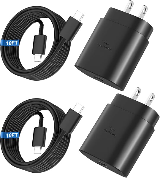 Super Fast Charger Type C, 25W USB C Wall Charger Fast Charging for Samsung Galaxy S26 Ultra/S26/S26+/S25 Ultra/S25/24 Ultra/