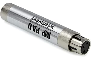 MELKESDE Whirlwind IMPAD20 In-Line XLR Barrel with 20 dB Pad