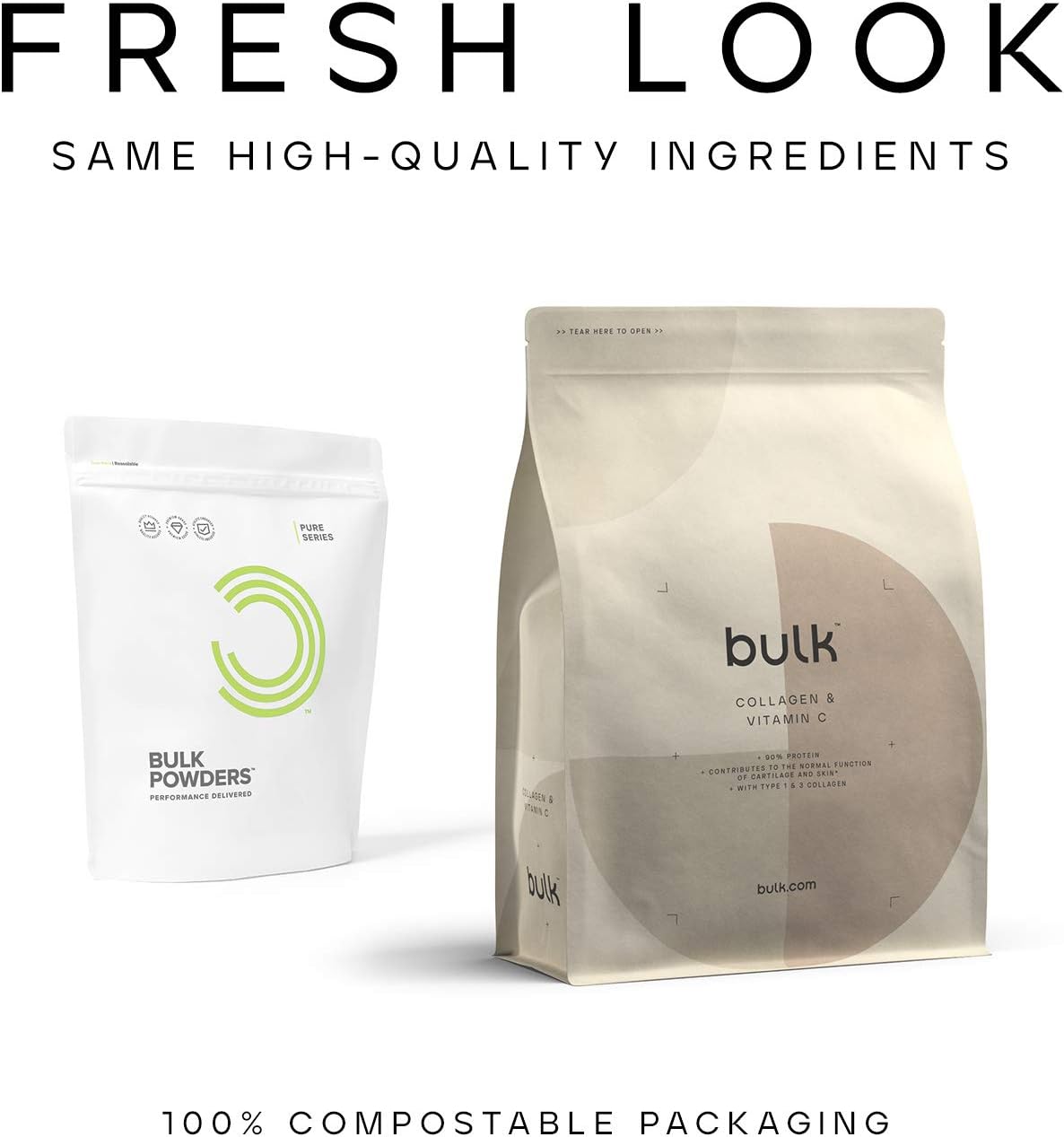 Bulk Collagen and Vitamin C Powder, Vanilla, 500 g, Packaging May Vary, 500 g (Pack of 1) - Image 3