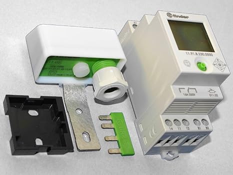 Finder 11.91.8.230.0000 Dämmerungsschalter Lichtsensor Tages-Zeitschaltuhr