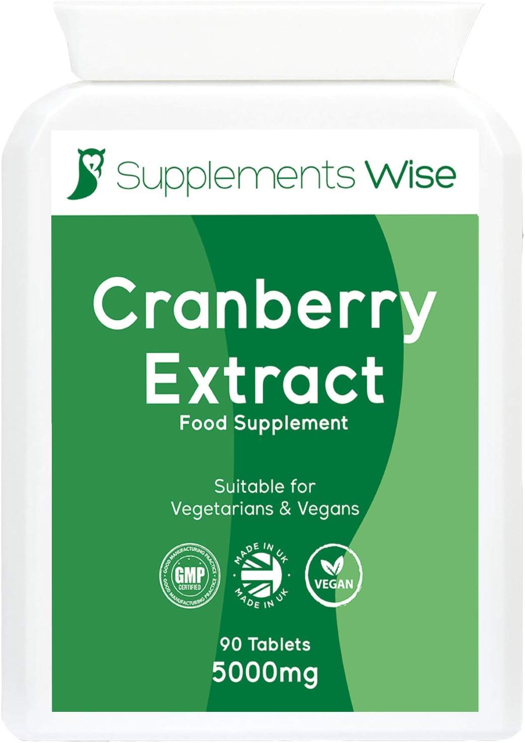 Cranberry Tablets for Urinary Infections, 90 x 5000mg Cranberry Pills, Cystitis Remedies, Bladder Infection Treatment