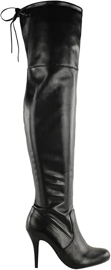 thigh high boots for big feet