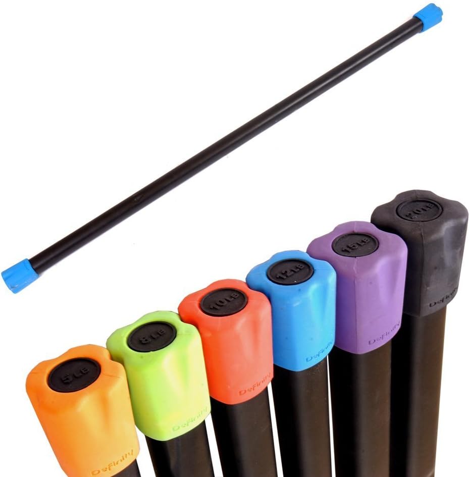 Definity 20 lb. Workout Bar Weight Bars Sports & Outdoors