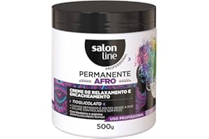 Salon Line Transformation (Afro) Collection - Curling Relaxer Cream, 500 Gr - Natural, Moisturizing, Coily Hair, with Aa and Arginine