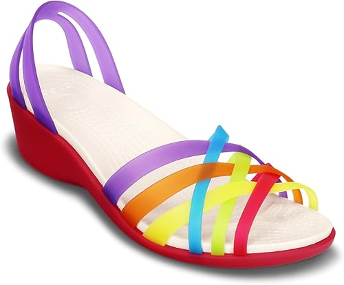 crocs huarache mini wedge