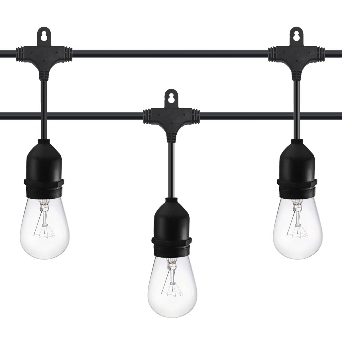 Lamps Lighting Ceiling Fans 48ft Indoor Outdoor String Lights