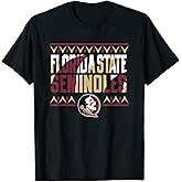 Florida State Seminoles Retro Sharktooth Black T-Shirt