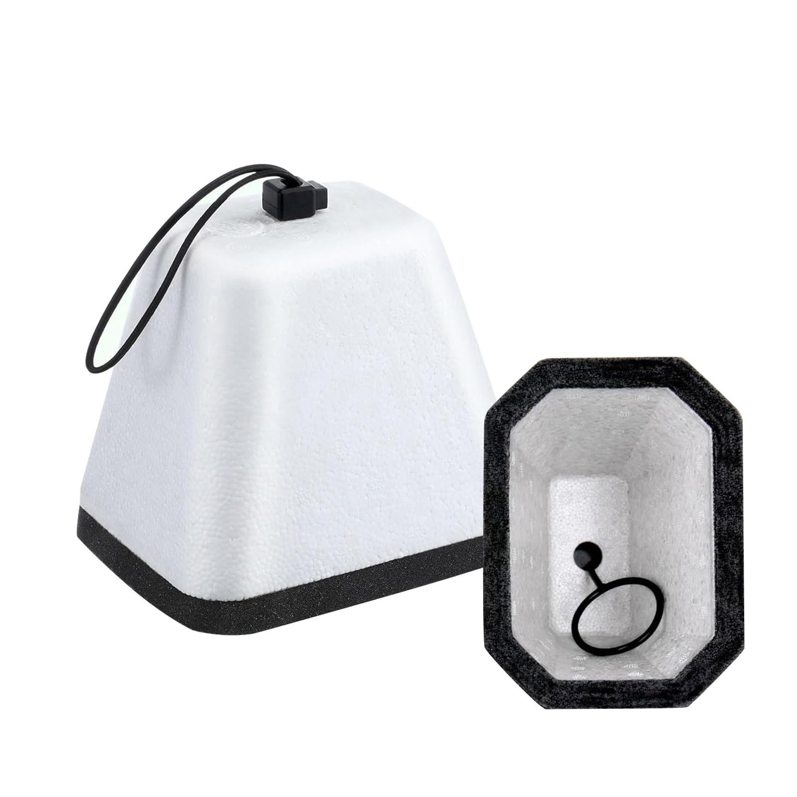 Outside Tap Cover Frost Protector,Outdoor Garden Tap Cover for Winter,1 Pack Outside Waterproof Foam Faucet Cover,Outdoor Water Tap Cover Thermal Tap Jacket Protects Your Tap from Freezing Bursting