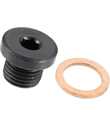 Bouchon De Vidange Magnétique M12x1,5 Pour Polaris - Compatible ACE, RZR, Sportsman, Ranger - Avec Joint Rondelle - 7