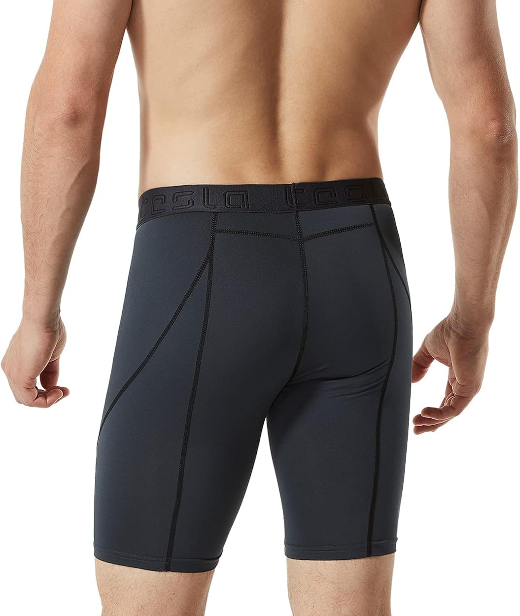 TSLA 1, 2 or 3 Pack Men's Athletic Compression Shorts, Sports Performance Active Cool Dry Running Tights : Clothing